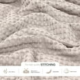 thumbnail image 2 of Utopia Bedding Waffle Blanket - All-Season - Pack of 10 (Khaki, Twin), 2 of 8