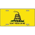 thumbnail image 1 of Don't Tread On Me Metal License Plate, 1 of 1