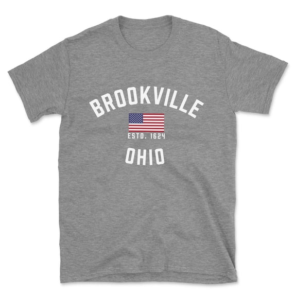 Brookville Ohio Patriot Men's Cotton T-Shirt