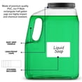 thumbnail image 2 of Jarras de plástico Stock Your Home Wide Mouth 3.8 L (paquete de 2), 2 of 5