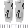 thumbnail image 1 of 2 Pcs Verrou de Porte en Acier Inoxydable 7.6cm, Clip de Verrou de Porte, 1 of 5