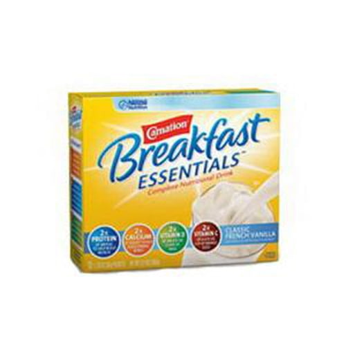 Nestle Carnation Instant Breakfast Essentials Fr Vanilla 9oz., 220kCalBox of 10