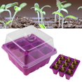 thumbnail image 2 of Inicio De Semillas De 9 Agujeros Caja De Cultivo De Semillas De Plantas Bandeja De Plántulas De Plantas Reutilizable Para Flores Frutas Verduras Serendint HA039777-00, 2 of 6