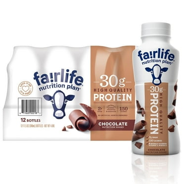 Fairlife Nutrition Plan Chocolate, 30g Protein Shake, 11.5 fl oz, 12 Pack