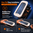 thumbnail image 4 of Charlore 2 Pack HD Clear Screen Protector for iPhone 15/iPhone 16, 9H Scratch Resistant Tempered Glass, Easy Installation Frame, Case Friendly, 4 of 11