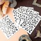 thumbnail image 4 of 12 Sheets Cheetah Temporary Tattoo Temporary Whisker Tattoos Leopard Print Temporary Tattoos Brown Leopard Face Stickers Gold Temporary Tattoos Cheeta, 4 of 5