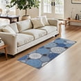 thumbnail image 6 of MeyJey Kitchen Rug Set 3 Piece, Non Slip Machine Washable Mats for Home Floor and Living Room，Gray/Blue, 6 of 14