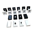thumbnail image 4 of Juego de mesa con Da Vinci Super juego de contraseña con 24 fichas para viajes familiares 2-4 jugadores niños adultos, 4 of 9