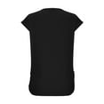 thumbnail image 5 of BVOFAR Women's Summer Tops 2025 Trendy Cap Sleeve T-Shirts Solid Color Crew Neck Shirts Casual Comfy Tunics, 5 of 9
