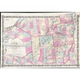 thumbnail image 3 of CafePress - Vintage Map Of The Adirondack Long Sleeve T Shirt - Unisex Cotton Long Sleeve T-Shirt, 3 of 4