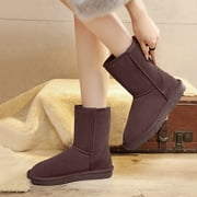 Womens Snow Boots (Chocolate 5)