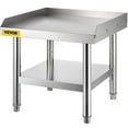 thumbnail image 1 of Soporte para parrilla VEVOR de acero inoxidable, 60 x 60 x 66 cm, con estante, 1 of 9