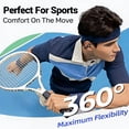 thumbnail image 3 of Auriculares Tipo Clip VEATOOL Bluetooth 5.4 con Micrófono, 60H Autonomía, Ligeros, Llamadas ENC, Sonido 3D, Resistencia IPX7, Ideales para Deporte y Running, 3 of 11