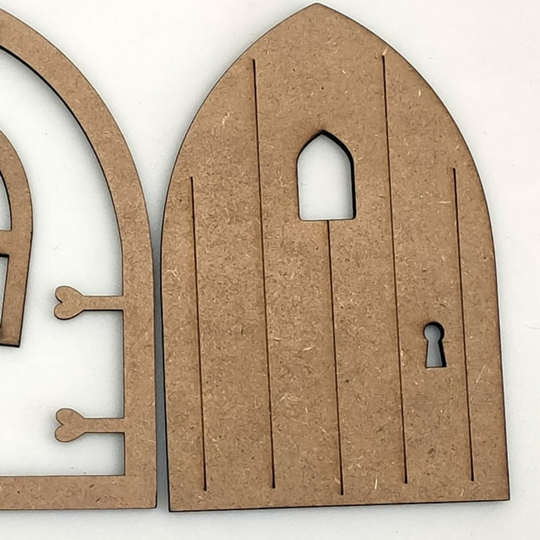 Mini Craft Kit Elf Door, Under Construction, 1 pack