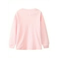 thumbnail image 6 of WIBACKER 3-8T Toddlr and Little Girls' Long Sleeve Top and Pants Snug Fit 100% Cotton 2 Piece Pajama Set - Flamingo, 6 of 9