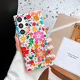 thumbnail image 5 of S22 Ultra Case, for Samsung Galaxy S22 Ultra Case for Women Girls Glitter Marble Floral Soft Silicone Slim Thin Cute Flexible Protective Girly Phone Case for Galaxy S22 Ultra 5g, 5 of 13