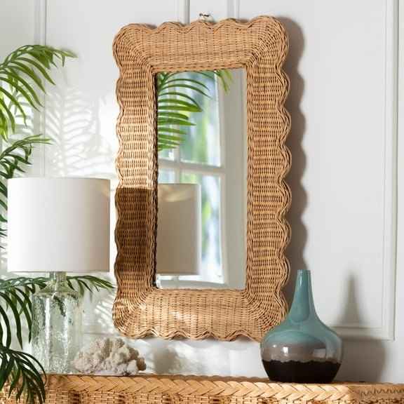 bali & pari Makoto Boho Mirror, Honey