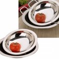 thumbnail image 2 of USHOBE Hot Pot Pan Silver Stainless Steel for Chefs and Induction Cooker 1Pcs, 2 of 8