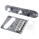 thumbnail image 1 of Juego de placas de control de volumen para puente de guitarra eléctrica grabadas, kit de placa de control para puente de guitarra TL Silver, 1 of 14