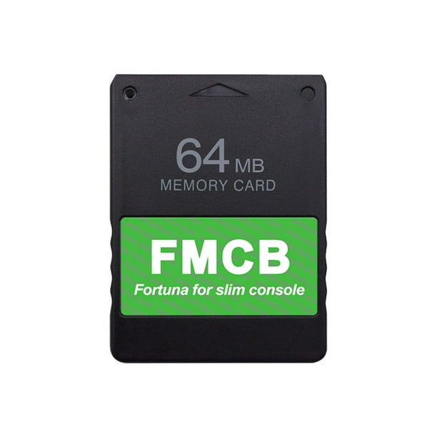 Para PS 2 Slim FMCB Tarjeta de memoria para PS2 Slim SPCH-7/9xxxx (64 MB) WDOplteas Para estrenar