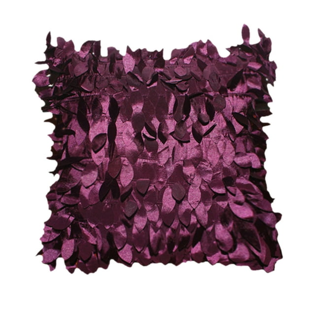 42 * 42cm de Almohada Colchón Caído Hoja Banda de Cintura Decoración Hogar Coche Baoblaze Funda de almohada hoja caída