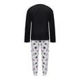 thumbnail image 2 of Pijama Star Wars para Hombre, Manga Larga Negro Talla M, 2 Piezas, 2 of 4