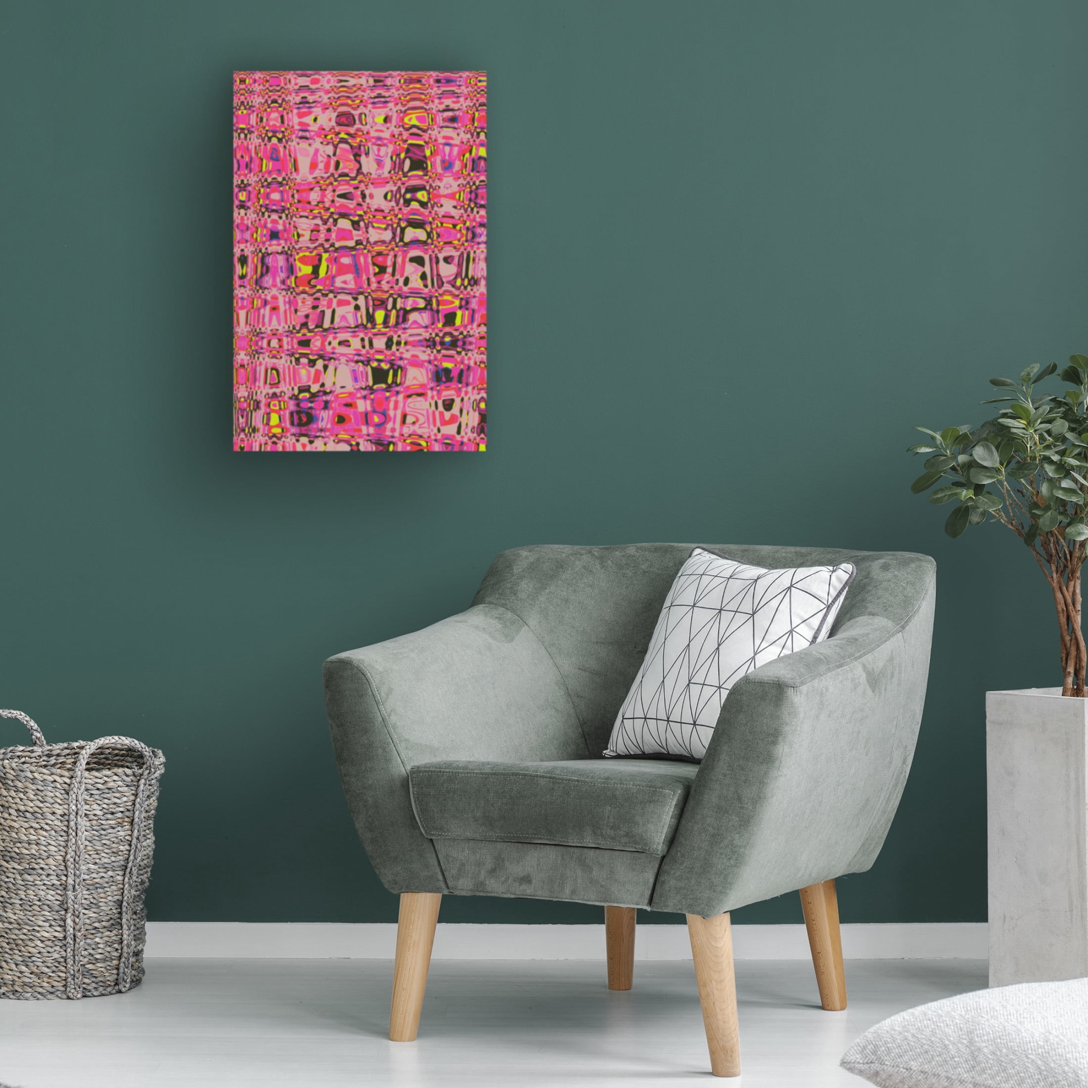 Trademark Fine Art Treechild   Time Machine (Pink) Canvas Wall Art