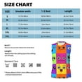 thumbnail image 6 of Disketp Doodle Faces Emotions Sleeveless Tshirts For Men, Muscle Shirts For Men Dry Fit Tank Top-Medium, 6 of 8