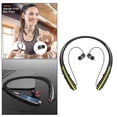 thumbnail image 1 of Auriculares Auriculares Inalámbricos Retráctiles Banda para El Cuello Cancelación de Ruido Todo El Día Batería 20 tiempo de tiempo de tiempo de Tiempo de para - Amarillo, 1 of 10