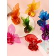 thumbnail image 5 of 80 Pcs 19 X 19 Cm Colored Transparency Wrapping Paper,Cellophane Wrap Sheets With Twist Ties For Treats Candy,For Gift, 5 of 5