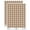 Brown, variant on Beach Sunset Scene Tropical Ocean 200+ Round Stickers - White - Matte Finish - 0.50" Size