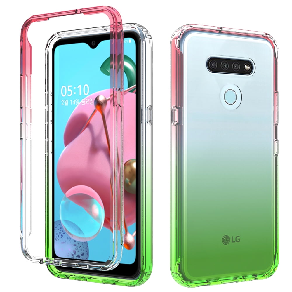 LG K51 Case, Kaesar FullBody Rugged Ultra Transparency Hybrid