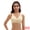 Apricot, variant on Women's Lace Trim Full Coverage Adjustable Strap Bras D 48 Black
