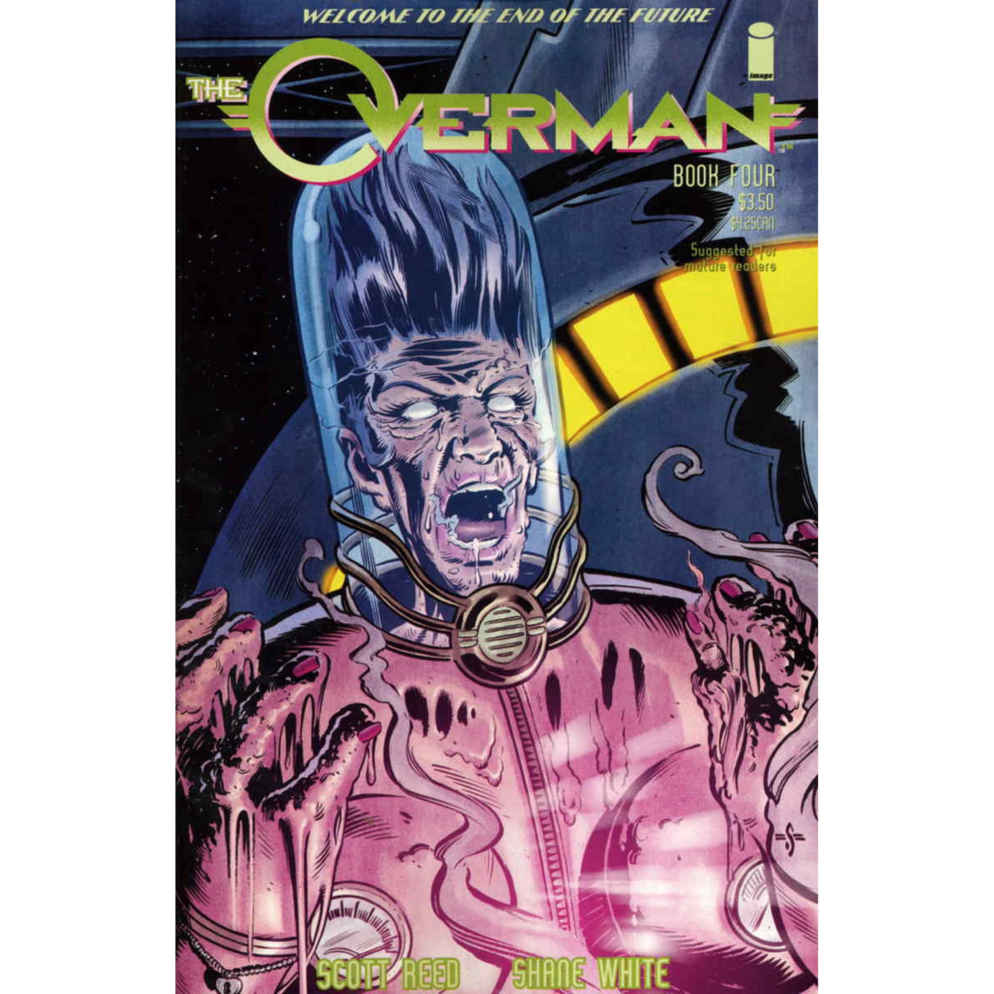 Overman The #4 VF ; Image Comic Book