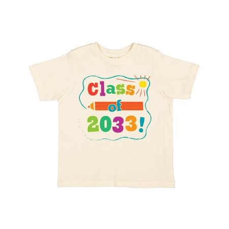 

Inktastic Class of 2033 School Year Gift Toddler Boy or Toddler Girl T-Shirt