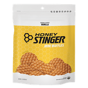 Honey Stinger Mini Waffles, Vanilla, 5.3 ounce Bag