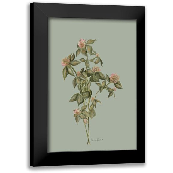 Murdock, Ramona 11x14 Black Modern Framed Museum Art Print Titled - Wild Clover II