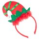 thumbnail image 1 of Cute Christmas Headband Lightweight Holiday Hair Accessory Festive Party Hat Band for Adults Comfortable Xmas Headwear with Charming Elf Design for, 1 of 5