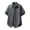 c01Gray, variant on USNSM Mens Button Down Shirts Casual Short Sleeve Collar Neck Shirt Textured Floral Summer Beach Vacation Tops with Pocket Gray L