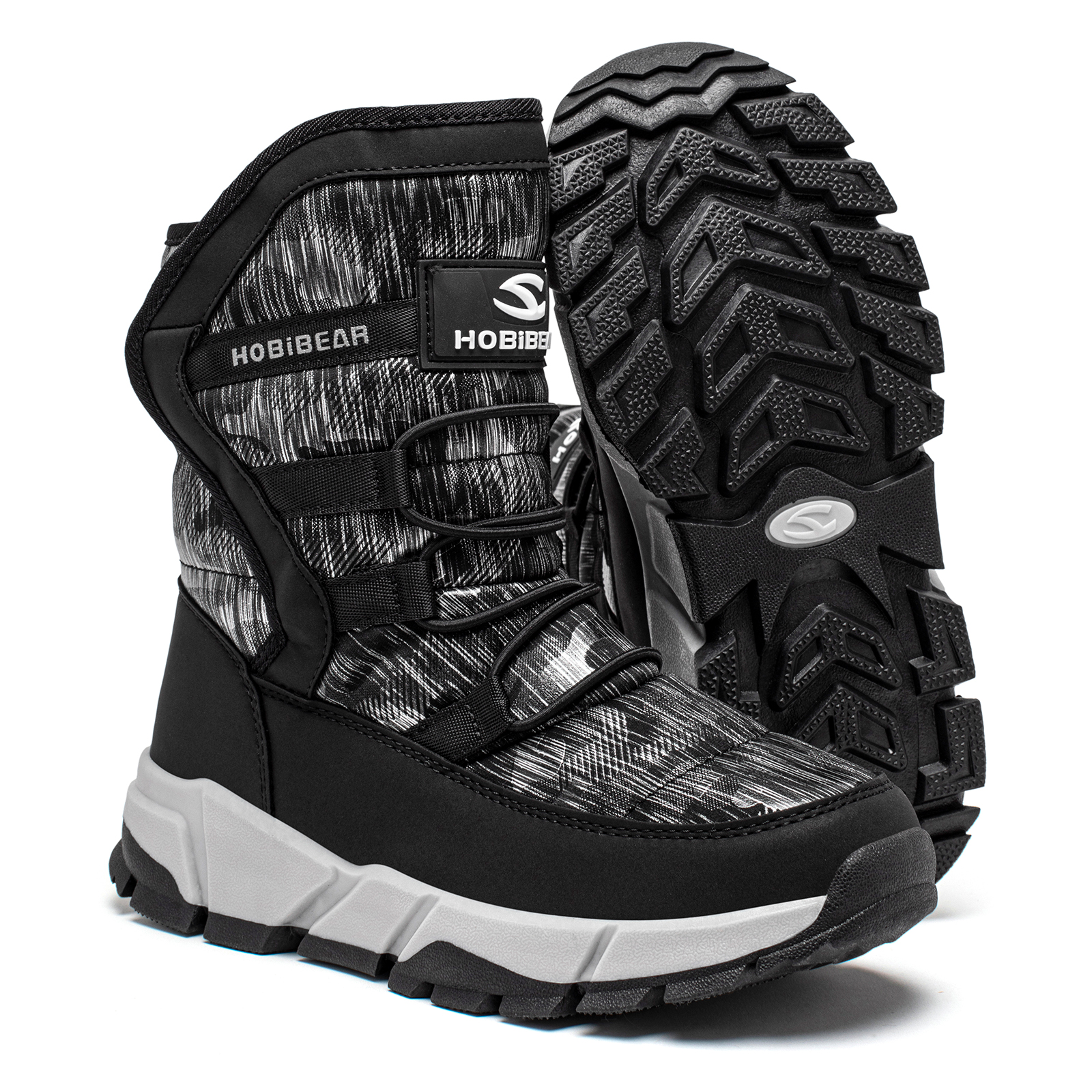 Hobibear Boys Winter Waterproof Snow Boots photo 1