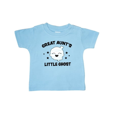 

Inktastic Cute Great Aunt s Little Ghost with Stars Gift Baby Girl T-Shirt