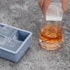 thumbnail image 5 of Bandejas de silicona para cubitos de hielo: moldes de silicona para cubitos de hielo de gran tamaño con tapa extraíble a prueba de fugas Bandeja cuadrada para cubitos de hielo para cócteles, whisky,, 5 of 5