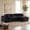 3 seater with ottoman black, variant on 3 Seater Cloud Couch, No Assembly Required Modular Boneless Sofa, Comfy Deep Seat Sectional Sofa for Living Room, Bedroom, Apartment