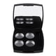 thumbnail image 5 of Estuche de contenedor de maquillaje vacío negro 4 sartenes redondas de aluminio Colcomx, 5 of 6