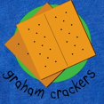 thumbnail image 2 of CafePress - Graham Crackers Smores - Cute Infant Baby Football Bodysuit, 2 of 3