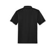 thumbnail image 6 of CornerStone Select Snag Proof Tipped Pocket Polo-3XL (Black/ Smoke Grey), 6 of 6