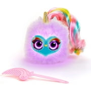 Pomsies Lumies Let’s Learn Colors Sparkle Rush Preschool Kids Plush Unicorn Interactive Toy