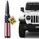 thumbnail image 1 of Antena EcoAuto 50 Cal Badass Bullet Jeep 2007+, 1 of 9