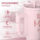 thumbnail image 3 of Vaso de acero inoxidable SANDJEST Best Mom 1.2 L con asa, 3 of 8