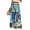 81#Sky Blue, variant on High Waist Floral Pants for Women Summer Beach Wide Leg Drawstring Pockets Loose Casual Palazzo Trousers 2026 Sky Blue 2XL